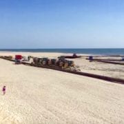 Buxton Beach Nourishment Pumping Off High Winds - Cape Hatteras Motel