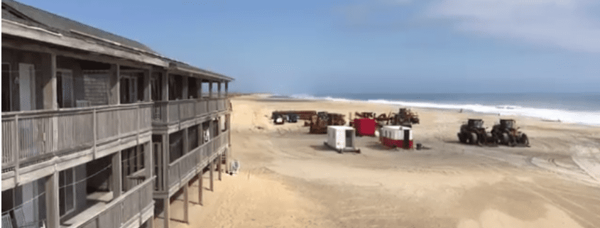 Buxton Beach Re-Nourishment Video Update - Cape Hatteras Motel