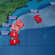 Tropical Storm Maria Reentry - Cape Hatteras Motel